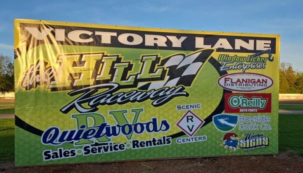 The Hill Raceway Victory Lane
