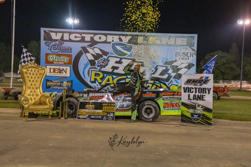 Nick Anvelink captures Dirt Kings feature win at The Hill Raceway